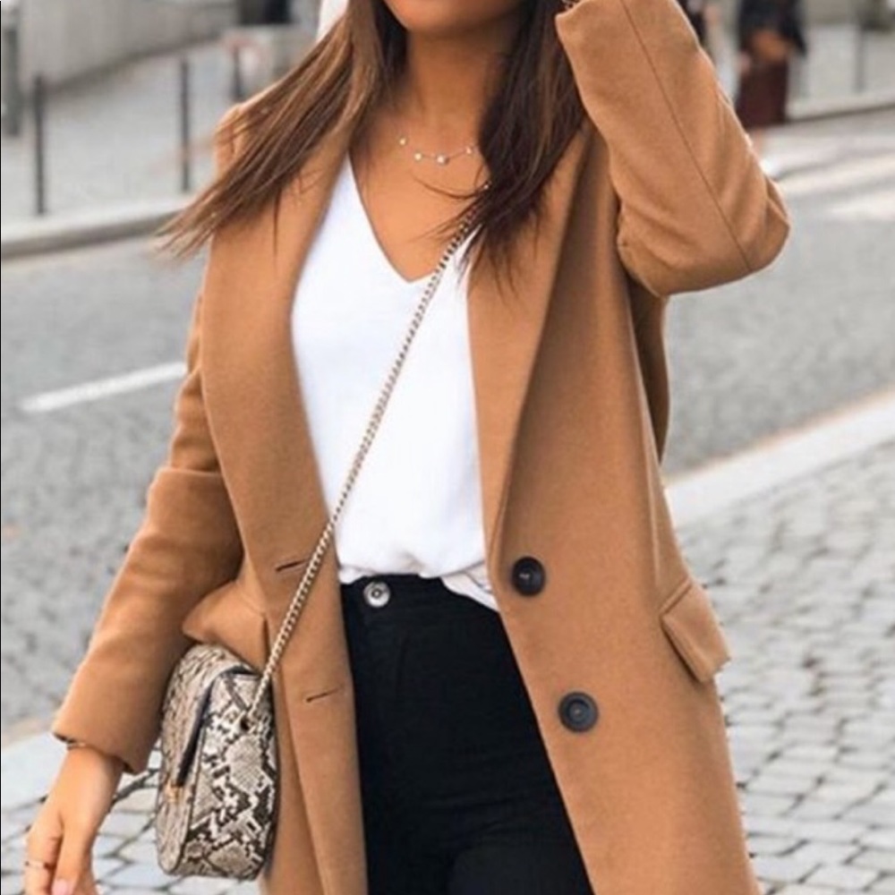Zara Camel Coat